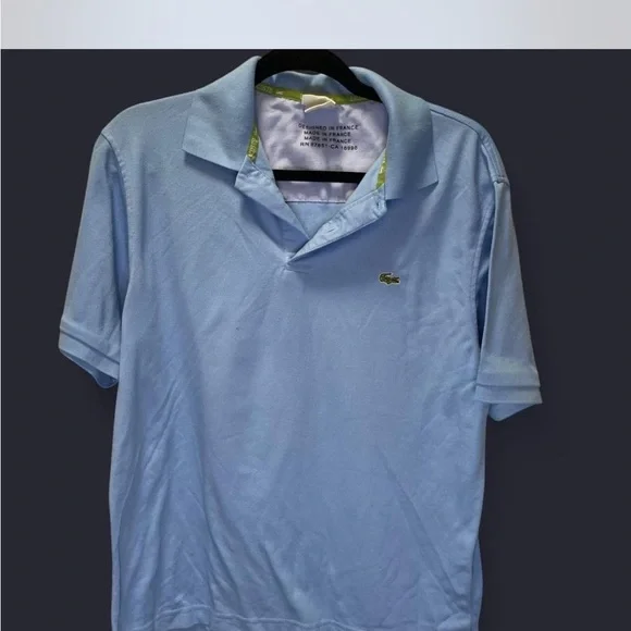 Lacoste Men's Light Blue Polo Shirt - Picture 1 of 6